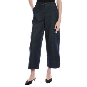 Color Block Womens Wool-Blend Pant, Blue